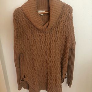 Camel knit sweater